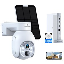 Camcamp Solar Security Cameras Wireless Outdoor2K Wireless Battery Security