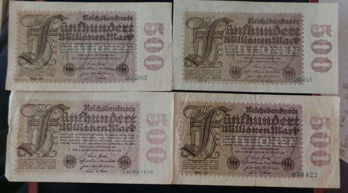 25+ Germany 500 Mark for sale | Updated Oct 2026