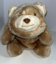 Vintage Gund 10  Snuffles Bear Plush Brown White Stuffed Animal Toy Lovey 1980