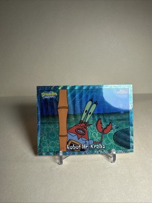 Topps SpongeBob SquarePants Robot Mr. Krabs #96  /75