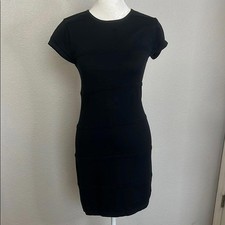 Banana Republic Factory Black Sweater Dress Size XS Petite