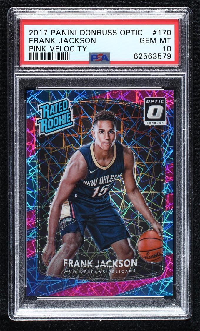 2017 Panini PANINI DONRUSS OPTIC PINK VELOCITY #170 Frank Jackson front