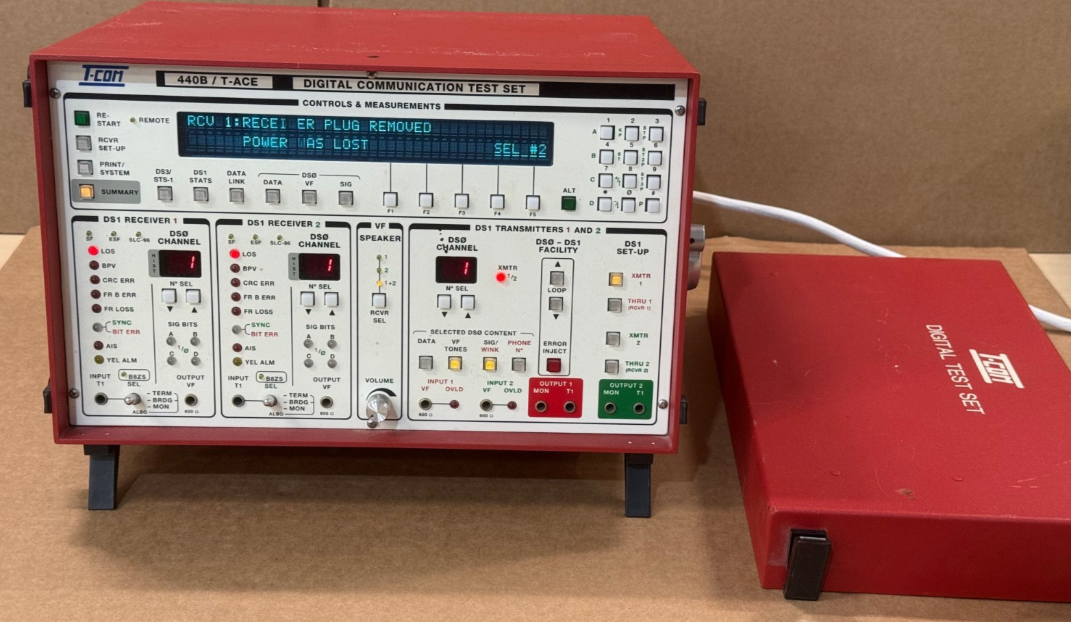 T‑Com 440B T‑ACE DCTS Digital Test Set w/ Opt 10, Opt 15, Opt 33