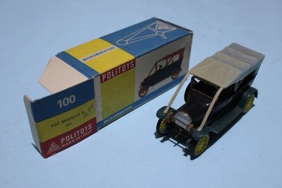 POLITOYS FIAT 1911 (COD. 100) S. 1:45 GREAT WITH BOX