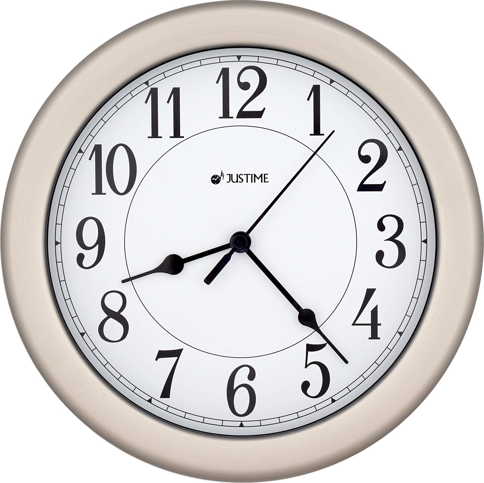 JUSTIME 8.5 inch Water Resistant Wall Clock for Bathroom Clock for Wall Decor...