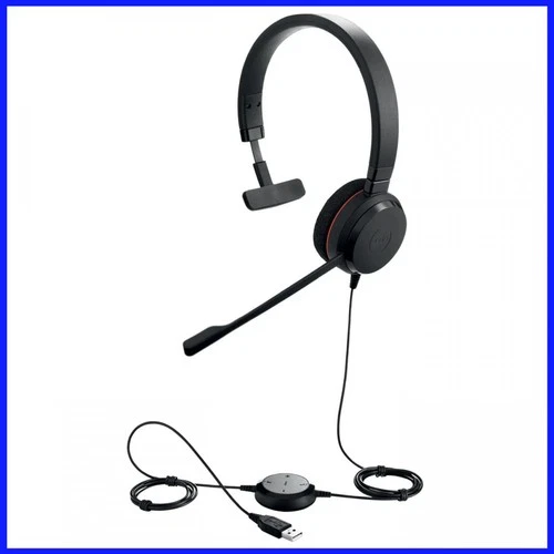 Jabra Evolve 20 UC USB Headset - HSC016 - Mono Headset - Microphone Plug & Play