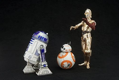 Figura de montaje Kotobukiya ARTFX + STAR WARS R2-D2 C-3PO con BB-8 escala 1/10 Foto 3 de 4