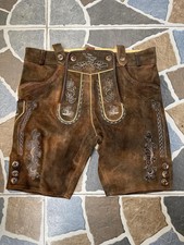 Authentic Bavarian Lederhosen Genuine German Oktoberfest Men's Leather Trachten
