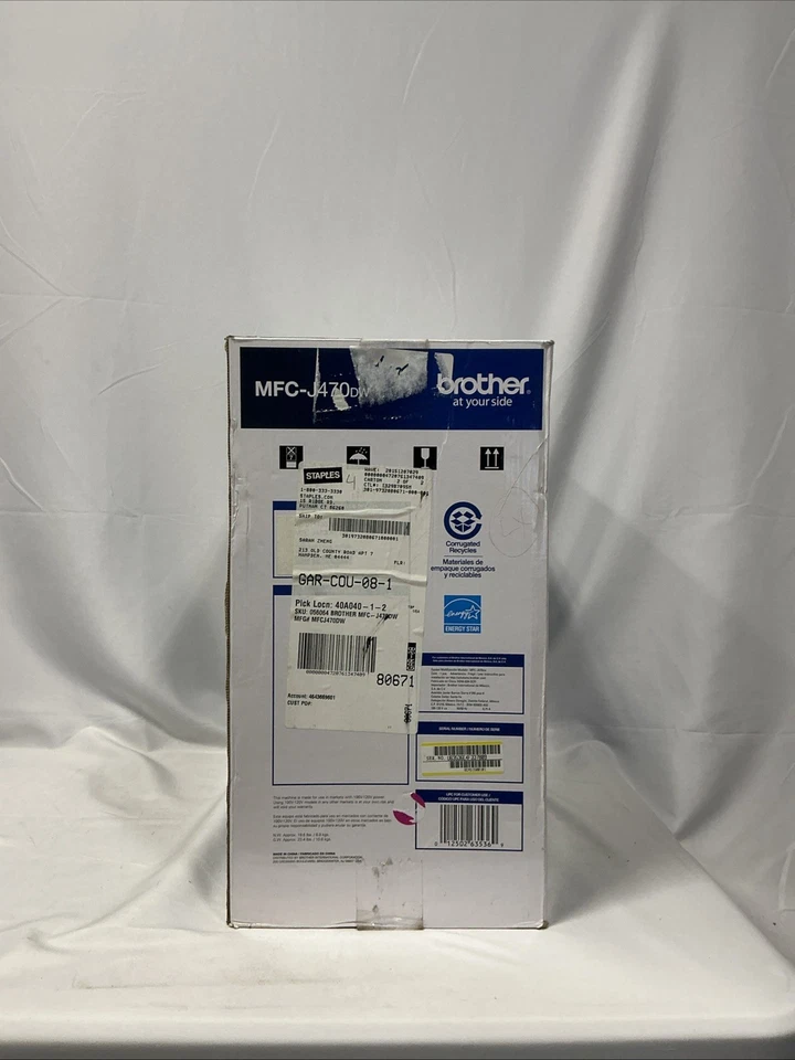 Brother MFC-J470DW All-In-One Inkjet Wireless Printer with Auto Document Feeder - Image 4 of 4