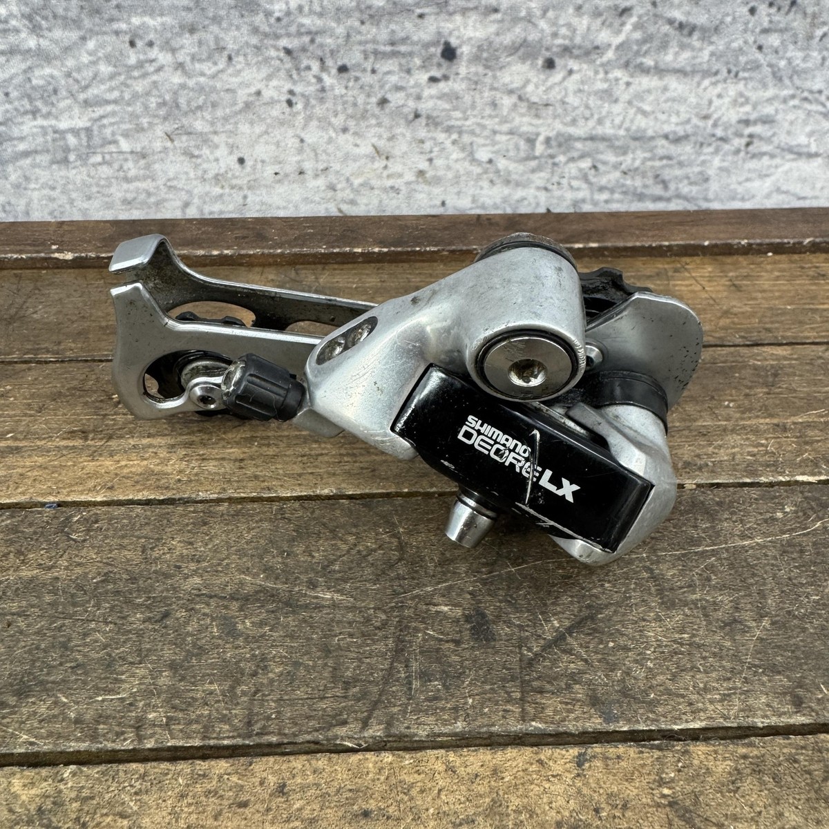 Vintage Shimano Deore LX RD-M550 Rear Derailleur 7 Speed Long Cage