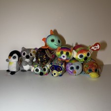 Ty Beanie Boos Plush Lot Rainbow Fish Owl Penguin Koala MORE 2021 LOT COLLECT