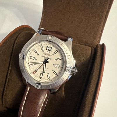 Breitling Colt White Dial on Steel A17388
