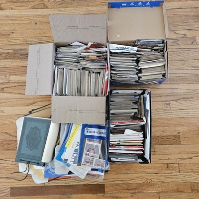 VINTAGE 1960-2000'S AMERICAN MULTIPLE FAMILIES PHOTOS PORTRAITS HUGE LOT 40+ LBS