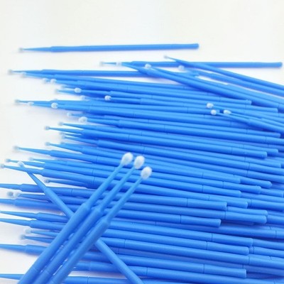 100/ Dental Microbrush Disposable Bendable Applicators Tips Micro Brush Fine