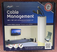 AVF Cable Management 1.8m / 6ft. Self Adhesive cut to size roll NEW