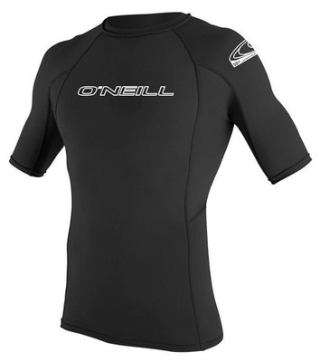 O'NEILL HERREN RASH VEST TOP.SKINS SCHWARZ UPF50+ SONNENSCHUTZ GUARD T-SHIRT.S26