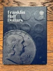 35 Silver Franklin Half Dollars 1948-1963 Archived In A Whitman Folder