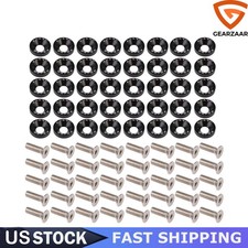 40 x JDM Billet Aluminum Fender Bumper Washer...