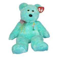Ty Large Plush Beanie Buddy - Ariel the Bear  MWMT