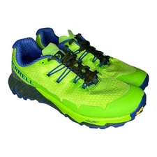 Merrell Agility Peak Flex 3 Hiking Shoes Green J066147 Low Top Lace Up Mens Sz 7