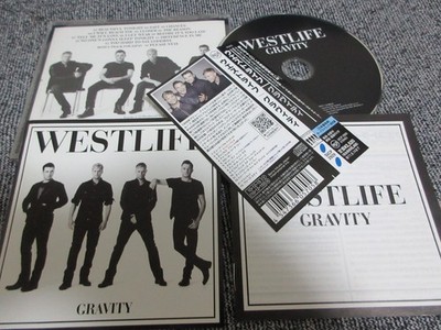 Westlife / gravity / JAPAN LTD CD OBI bonus track