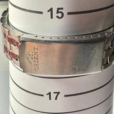 ORIENT メンズ ワールドタイム 自動巻き デイデイト 469EE6-71 ORIENT Men's World Time Automatic Day Date 469EE6-71 Retro