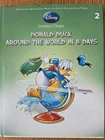 DISNEY LITERATURE CLASSICS 2 - DONALD DUCK AROUND WORLD IN 8 DAYS BOOK DISNEYS