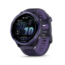 Garmin Forerunner 570 (Indigo Aluminum, Imperial Purple/Indigo Band), 47mm
