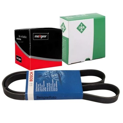 BOSCH 6PK1660 Keilrippenriemensatz + Spannrolle für BMW 1 F20 F21 2 F22 F23 3