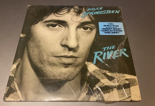 Bruce Springsteen The River 1980 PC2 36854 Double Album with Lyrics Insert
