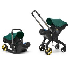 Doona+ Baby Car Seat & Travel Stroller - Convertible Pushchair - Racing Green