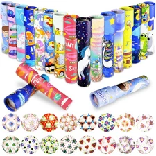 Anyumocz 16 Pcs Classic Kaleidoscopes,Magic Kaleidoscopes Toys,Cute Educational