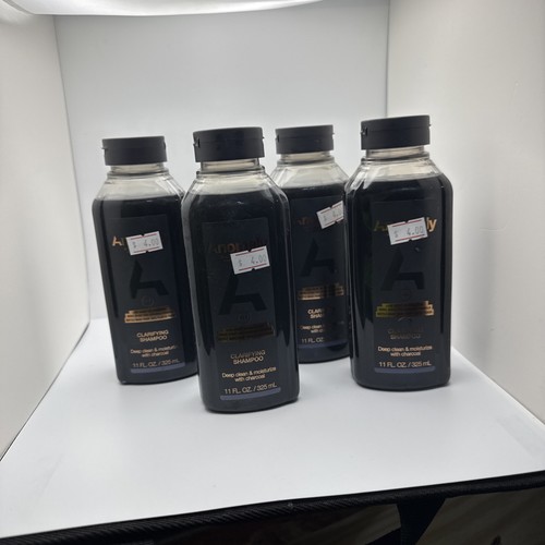 4 Pack Anomaly Vegan Eucalyptus Clarifying Charcoal Scalp Shampoo 11 Fl Oz x 4