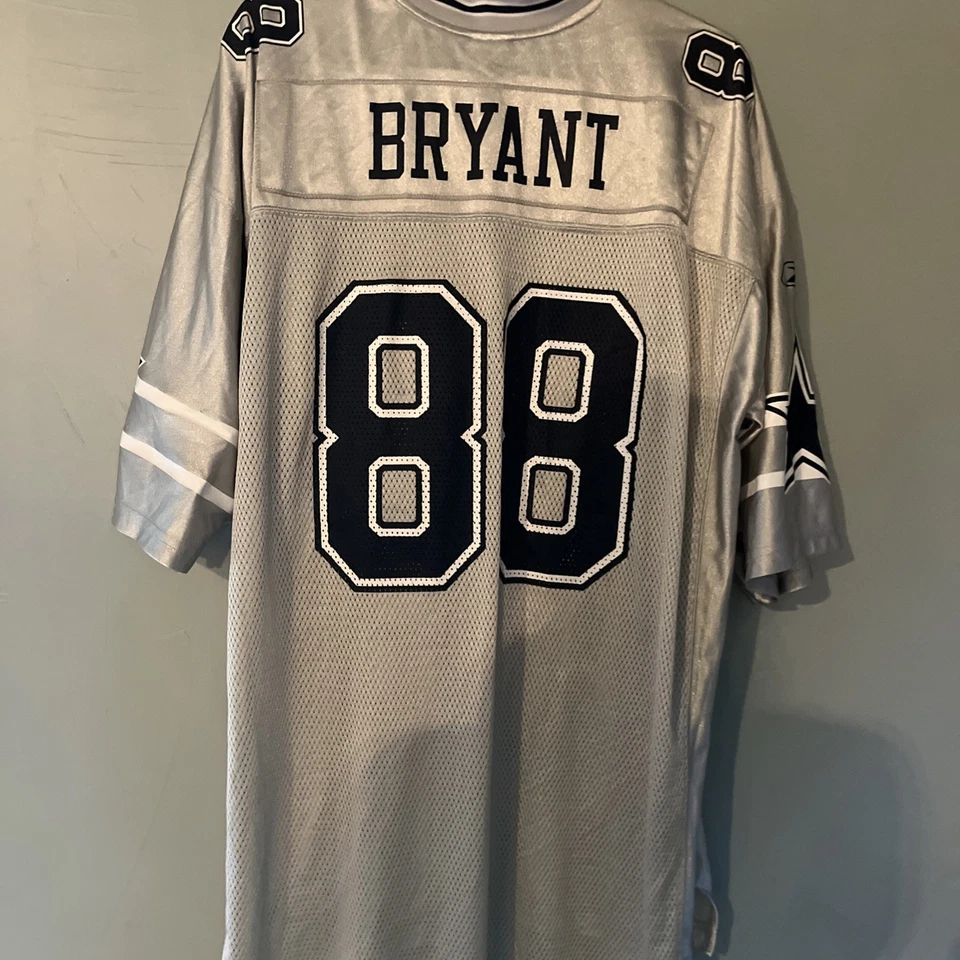 Camiseta Dez Bryant Dallas Cowboys Gris #88 XXL Reebok Foto 3 de 3
