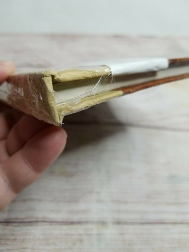 Nuevo con etiquetas Roxbury Twain Diario Hecho a Mano Tapa Rígida 100% Madera Reciclada Pulpa de Algodón Libre - Imagen 9 de 12