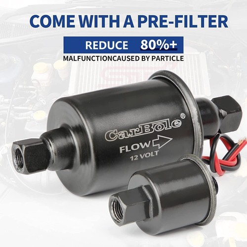 Advanced Universal Fuel Pump Electric Gas Diesel Inline Low Pressure 5-9PSI - Picture 10 of 15