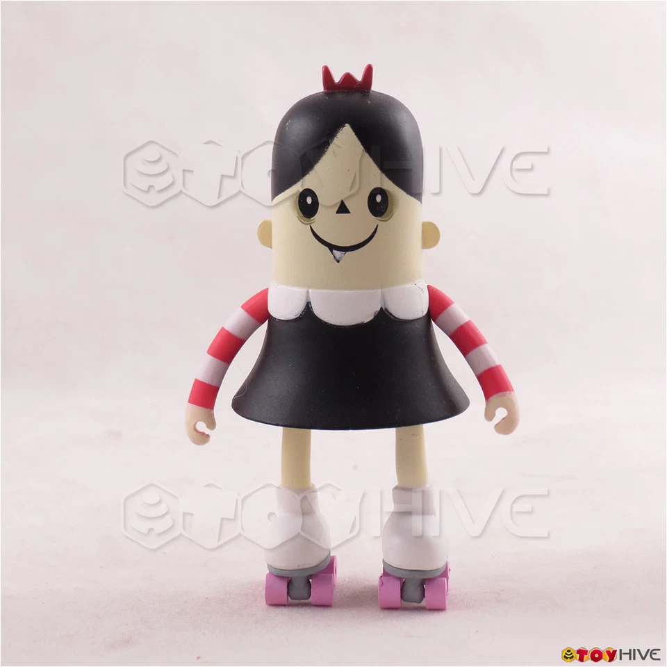 Kidrobot Heroes and Heartbreakers - Angie 80 3-inch vinyl figure by Ryan Bubnis - Image 2 of 3