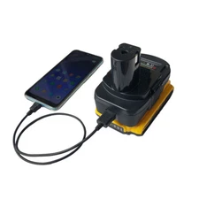 1 Adapter for Milwaukee & DeWalt 18V/20V Battery to for RYOBI 18V Series Tools