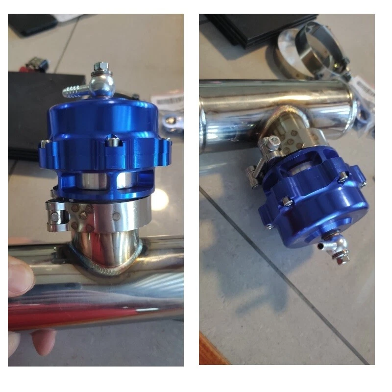 50MM BOV Universal 50mm Blow Off Valve Q Typer BV50 Stye 6 PSI+18PSI BLUE - Image 4 of 4