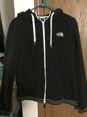 The North Face Black Zip Up Hoodie Size Large Ebay