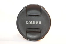Canon EOS E-72 II 72mm front lens cap Inside squeeze Genuine canon product