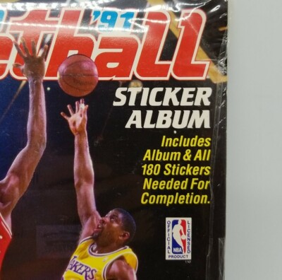 NBA オフィシャルピンズセット　1990年代前半　バスケットボール 1990-91 Panini Basketball Sticker Album Premiere Edition 180