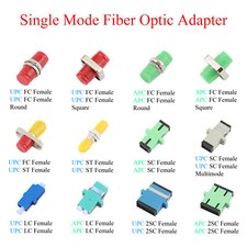 5/10Pcs Fiber Adapter FC ST SC LC APC/UPC Female to ST FC SC LC UPC/APC Female