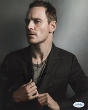 Michael Fassbender X-Men Autographed Signed 8x10 Photo ACOA 2020-3