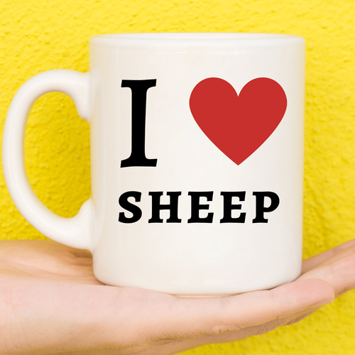 I Love Sheep Mug Sheep Gifts Gifts For Sheep Lovers Birthday Cup