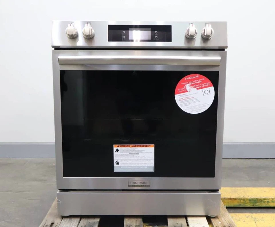 Frigidaire 30" 5 Elements 6.2 cu.ft. Freestanding Electric Range GCFE3060BF - Image 2 of 4