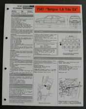Revue technique Fiat TEMPRA