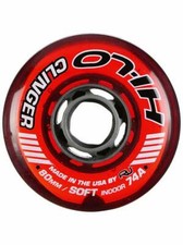 HI-LO Clinger  74A Static 76 Mm Inline Roller Hockey Wheels