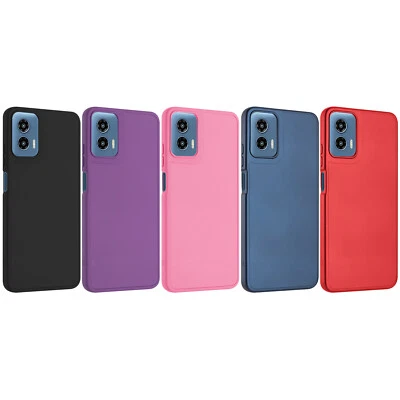 NEW FRONTIER Motorola Moto G Power 5G 2024 Case, 100% Slim Fit Protective Shock Resistant