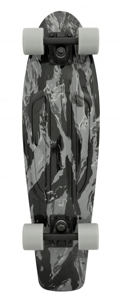 D Street Cruiser Black Camo Complete Cruiser Skateboard - 6.9"" x 27.0""